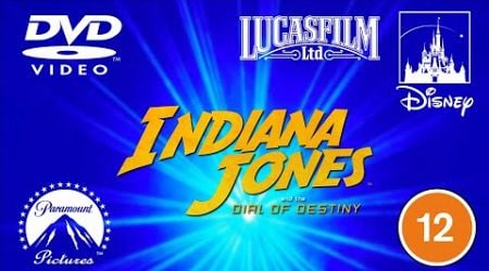 Opening to Indiana Jones and the Dial of Destiny UK DVD (2023)