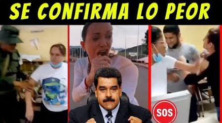 URGENTE! reacciona VENEZUELA al FRAUDE contra Maria Corina