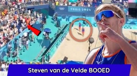 Steven van de Velde, a Dutch beach volleyball athlete Booed at Olympics Beach Volleyball