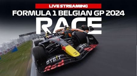 LIVE Formula 1 Race Belgian GP Circuit de Spa Live Commentary +Timing