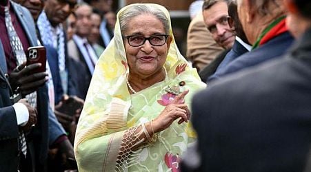 Sheikh Hasina to stay in India until asylum decision from UK, Bangladesh media reports