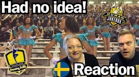 Swedish couple reacts to - Southern University Human Jukebox &amp; Dancing Dolls!