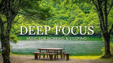 Work Music for Concentration - 12 Hours of Ambient Study Music to Concentrate #9