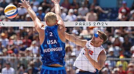 Former NBA Player Chase Budinger Loses in Olympic Beach Volleyball KO Bracket