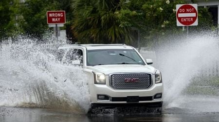 Tropical storm Debby floods parts of southeastern United States