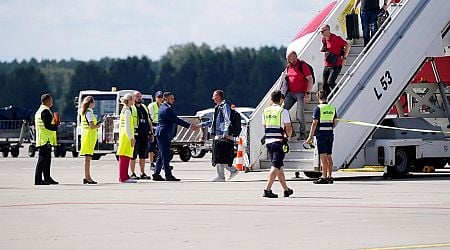 Some of Latvian Olympians return home