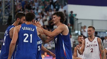 Basketball 3x3-France stun champions Latvia to reach men's final, US women lose