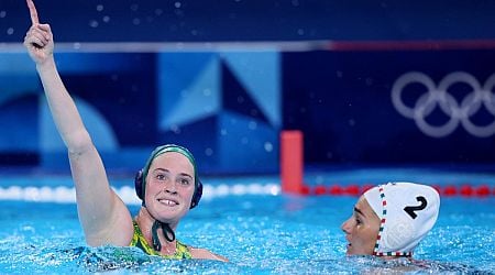 Paris Olympics 2024: Australia sting Hungary to top water polo group