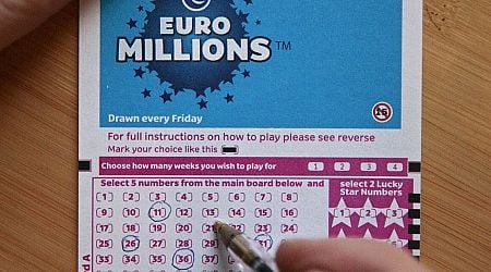 EuroMillions results: Irish player wins six-figure prize as ticket location revealed