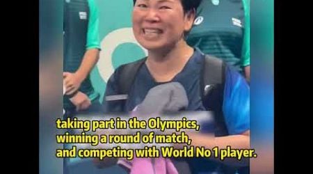 61-year-old Ni Xialian sheds tears of joy after match with Sun Yingsha