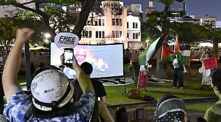 Activists protest Hiroshima's invitation to Israel to A-bomb ceremony