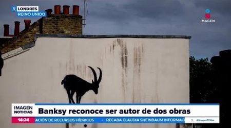 Banksy reconoce ser autor de dos obras halladas en Londres | Noticias con Crystal Mendivil