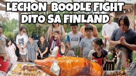 LECHON MUKBANG/BOODLE FIGHT IN FINLAND | MUKBANG BLOG THAI-FINNISH PERO PUSONG PINAY