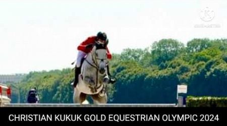 Christian kukuk equestrian|| Christian gold in equestrian Olympic 2024