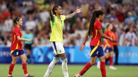 Brazil stuns World Cup champion Spain to set up Olympic women's soccer final with U.S.