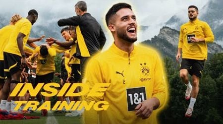 Couto&#39;s first BVB training session! | Inside Training in Bad Ragaz