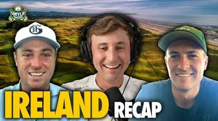 Recapping Smylie&#39;s Ireland Golf Trip with Justin Thomas &amp; Jordan Spieth + Olympics picks