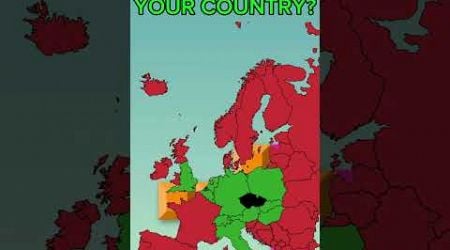 Have i been to your country? #map #mapping #mapper #europe #czechrepublic #czechia #travel #germany