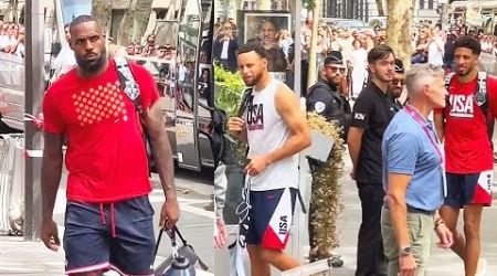 LeBron James &amp; Stephen Curry Effect Embarrasses Haliburton &amp; Booker Gifts! 2024 Team USA Basketball