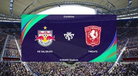 RB Salzburg vs FC Twente (06/08/2024) UEFA Champions League PES 2021