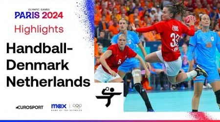 Denmark 29-25 Netherlands | Women&#39;s Quarter-Final Handball Highlights | #Paris2024 #Olympics