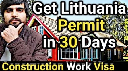 Lithuania Work Permit Visa 2024 | Lithuania Work Visa Apply Online | Jobs in Lithuania | Schengen