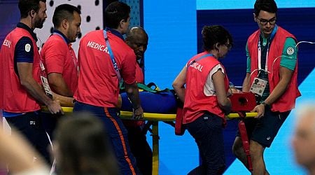 Olympics: Swimmer collapses after qualifying race in worrying scenes at Paris 2024