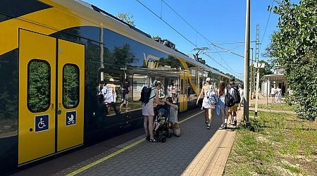 Train reliability improves compared to beginning of year in Latvia