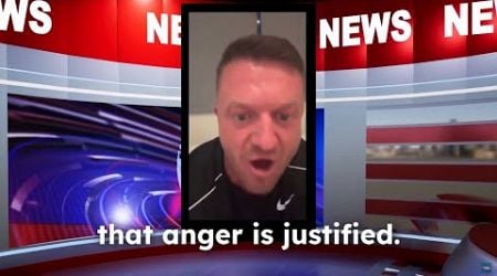 Tommy Robinson passionate message to UK government