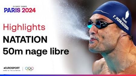 JO PARIS 2024 - Manaudou et Grousset se qualifient d&#39;un souffle pour la finale du 50m en natation