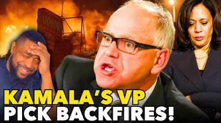 This Tim Walz VP Pick GIFTS Trump The Election...