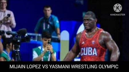 mijain Lopez vs yasmani wrestling|| mijain Lopez gold medal match wrestling Olympic 2024