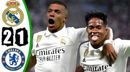 Mbappe Debut - Real Madrid vs Chelsea 2-1 - All Goals &amp; Highlights - 2024