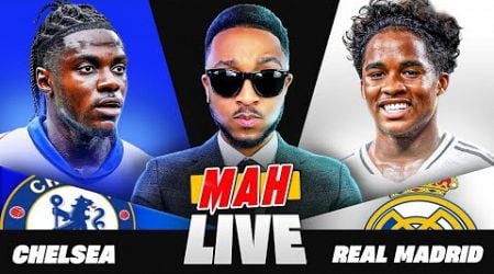 MAH LIVE: CHELSEA VS REAL MADRID PRE SEASON FRIENDLY WATCH ALONG!