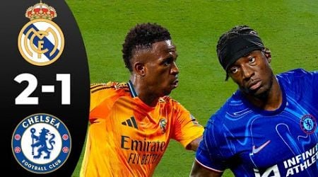 Real Madrid vs Chelsea 2-1 - All Goals &amp; Highlights 2024