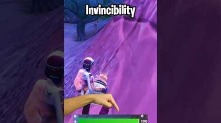 HOW TO DO THE FORTNITE INVINCIBILITY GLITCH #fortnite #fortniteshorts #shorts