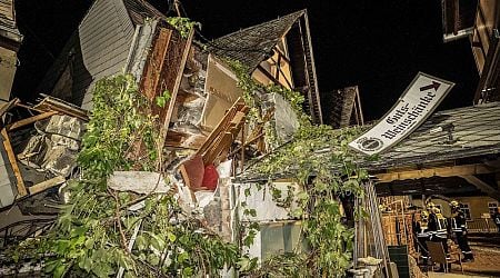 Husband of Dutch couple still trapped in collapsed German hotel