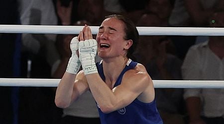 Kellie Harrington stands alone, the first Irish woman to win gold medals at two Olympics