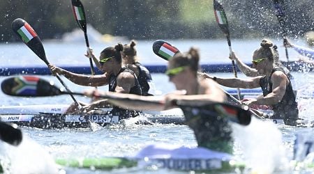 Paris 2024: All Hungarian Kayakers and Canoeists Start off Well