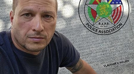 Bulgarian-American Police Association Pays Tribute to Philadelphia PD Officer Vladimir Maleev