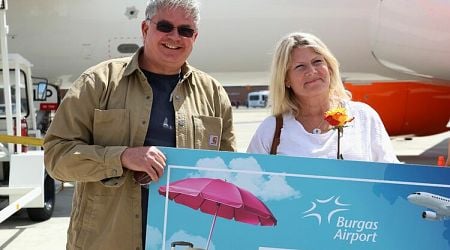 Burgas Airport Welcomes One Millionth Passenger in 2024