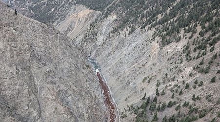 Landslide waters to reach B.C.'s Lower Mainland today