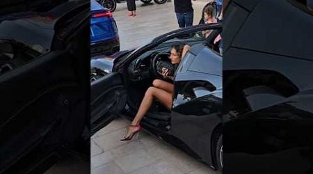 Bilionaire Lady Boss enjoying her Ferrari in Monaco #monaco #billionaire #luxury #lifestyle#life