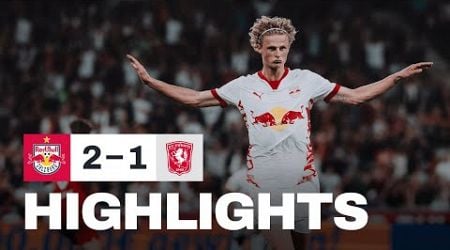 Kjaergaard-Show im Hinspiel: Salzburg 2-1 Twente | Highlights | UEFA Champions League Q3