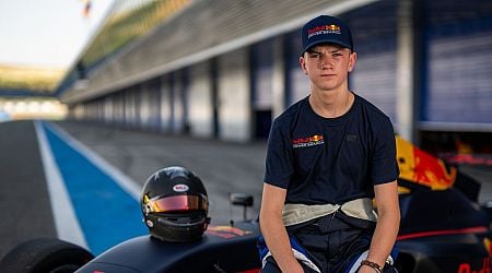 Teenage Irish driver signed by Red Bull racing - to the same programme that produced multiple World Championship winners Vettel and Verstappen