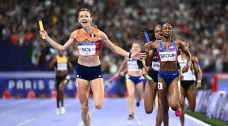 Paris Olympics: Netherlands stuns U.S. in 4x400 mixed relay