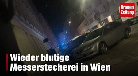 Wieder blutige Messerstecherei in Wien | krone.tv NEWS