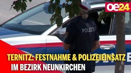 Ternitz: Festnahme &amp; Polizeieinsatz im Bezirk Neunkirchen