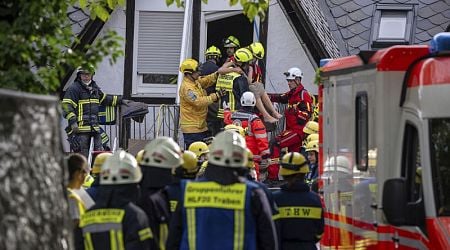 Germany hotel collapse: Two dead and several trapped