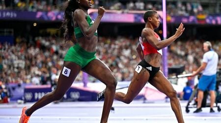 Rhasidat Adeleke through to Olympics 400m final with second place finish at Stade de France